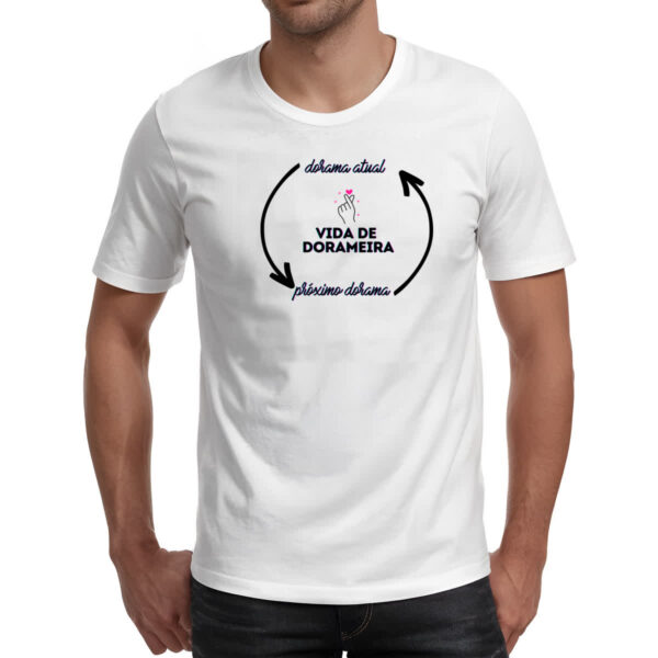 Camiseta Unissex Vida de dorameira - Imagem 2