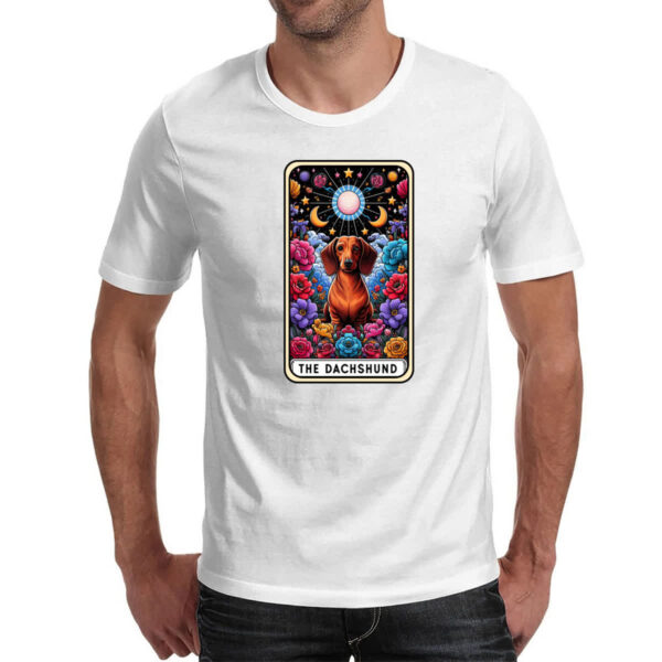 Camiseta Unissex Taro cachorro Dachshund - Imagem 2