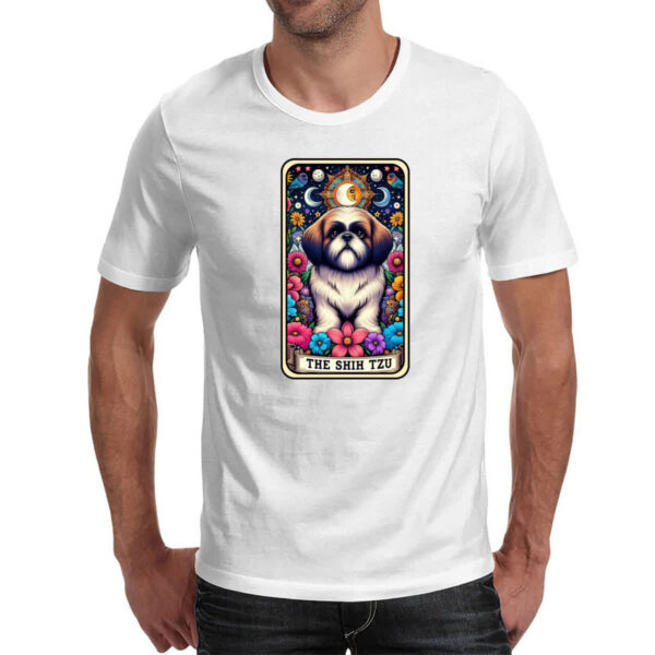 Camiseta Unissex Taro cachorro Shih Tzu - Imagem 2