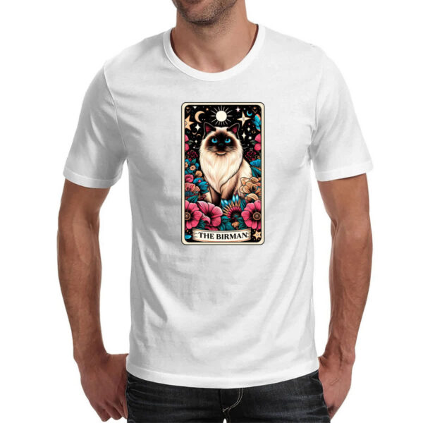 Camiseta Unissex Taro gato Birmanes - Imagem 2