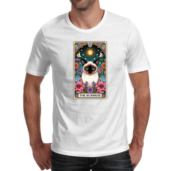 Camiseta Unissex Taro gato Burmes - Imagem 2