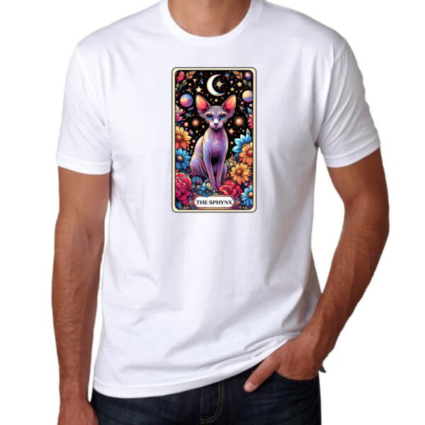 Camiseta Unissex Taro gato Sphynx - Imagem 3