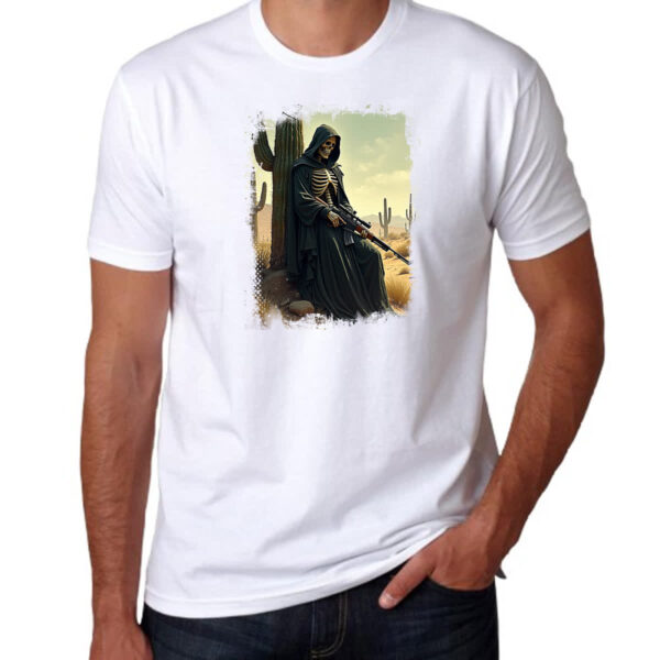 Camiseta Unissex Morte Sniper - Imagem 3