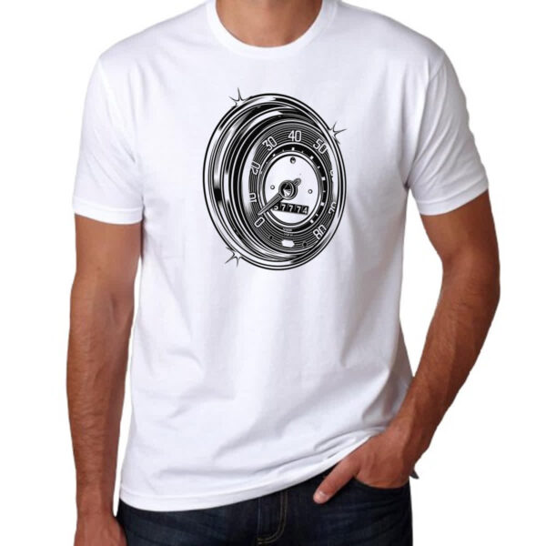 Camiseta Unissex Velocimetro Classico VW - Imagem 3