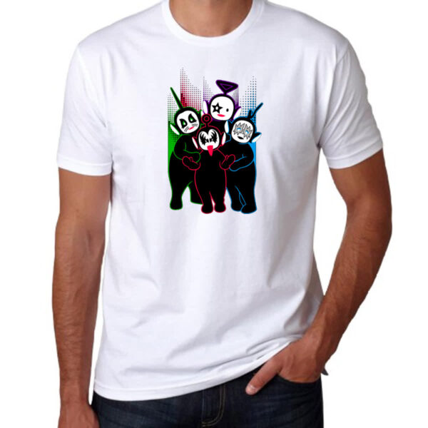 Camiseta Unissex Teletubbies Kiss - Imagem 3
