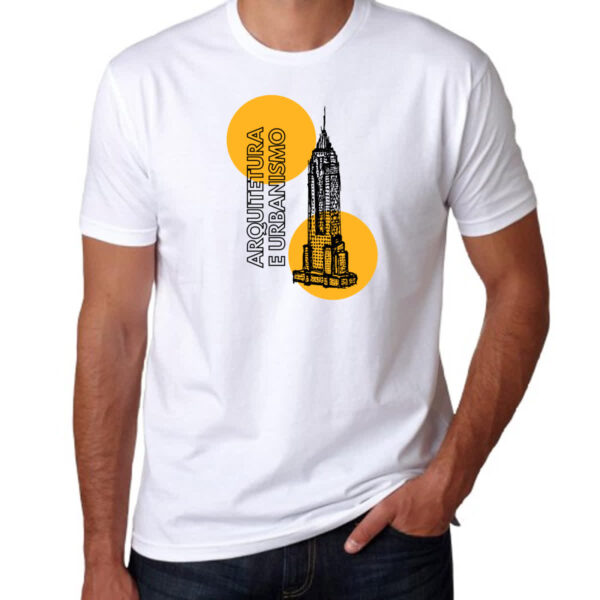 Camiseta Unissex Arquitetura e urbanismo - Imagem 3