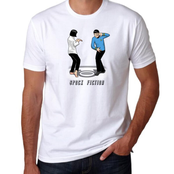 Camiseta Unissex Spock Fiction - Imagem 3