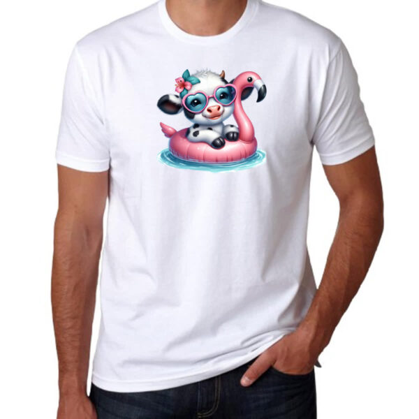 Camiseta Unissex Vaca na boia - Imagem 3
