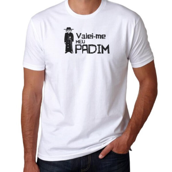 Camiseta Unissex Valei-me meu padim - Imagem 3