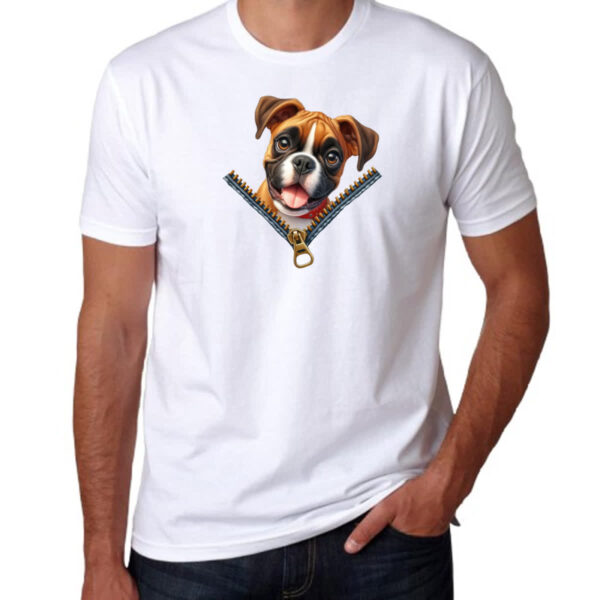 Camiseta Unissex Boxer no Ziper - Imagem 3
