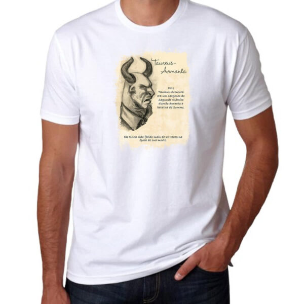 Camiseta Unissex Grimm Livro Taureus Armanta - Imagem 3
