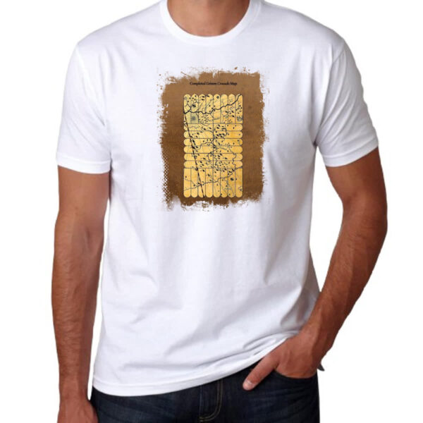 Camiseta Unissex Grimm Mapa completo das chaves - Imagem 3