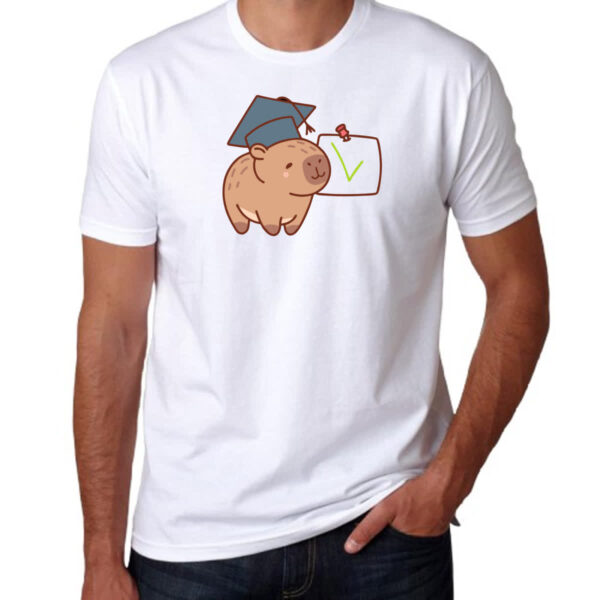 Camiseta Unissex Capivara Formando - Imagem 3