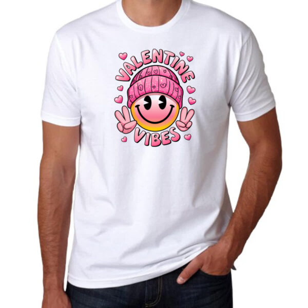 Camiseta Unissex Valentine vibes - Imagem 3