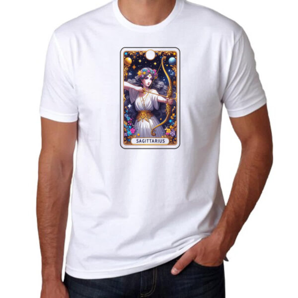 Camiseta Unissex Signo Carta Taro Sagitario - Imagem 3