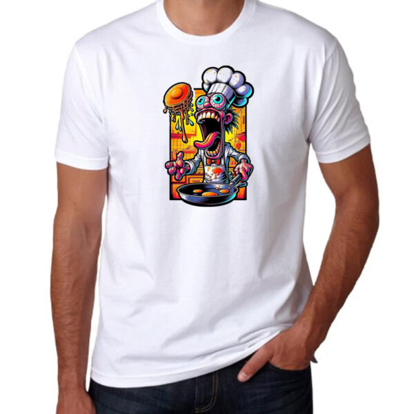 Camiseta Unissex Cozinheiro doido - Imagem 3