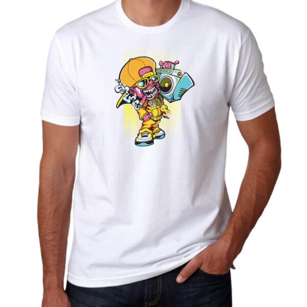 Camiseta Unissex Zombie sound - Imagem 3