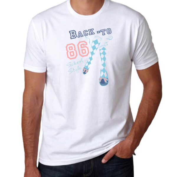 Camiseta Unissex Back to 86 School Style - Imagem 3