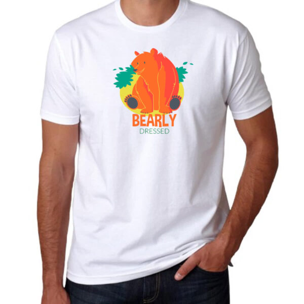 Camiseta Unissex Bearly dressed - Imagem 3