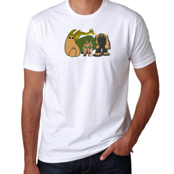 Camiseta Unissex Nostalgia Os Herculoides Time - Imagem 3