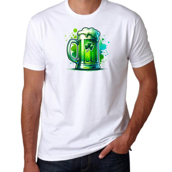 Camiseta Unissex St Patricks Day Cerveja - Imagem 3