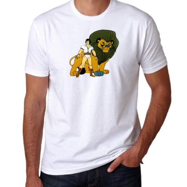 Camiseta Unissex Nostalgia Sansao e Golias - Imagem 3
