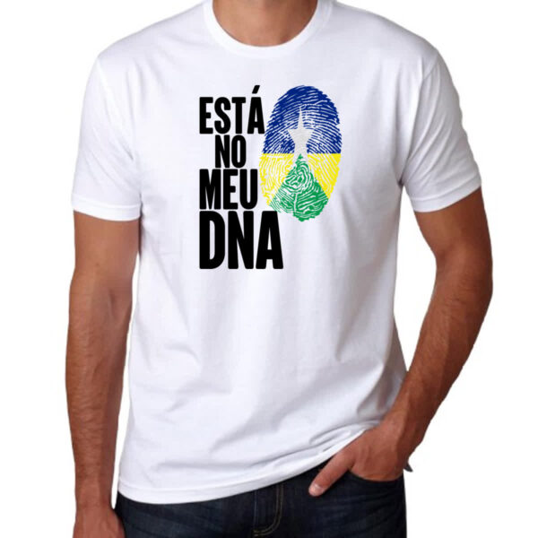Camiseta Unissex Esta no meu DNA Rondonia - Imagem 3