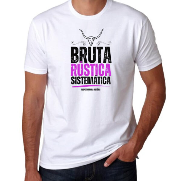 Camiseta Unissex Bruta Rustica Sistematica - Imagem 3