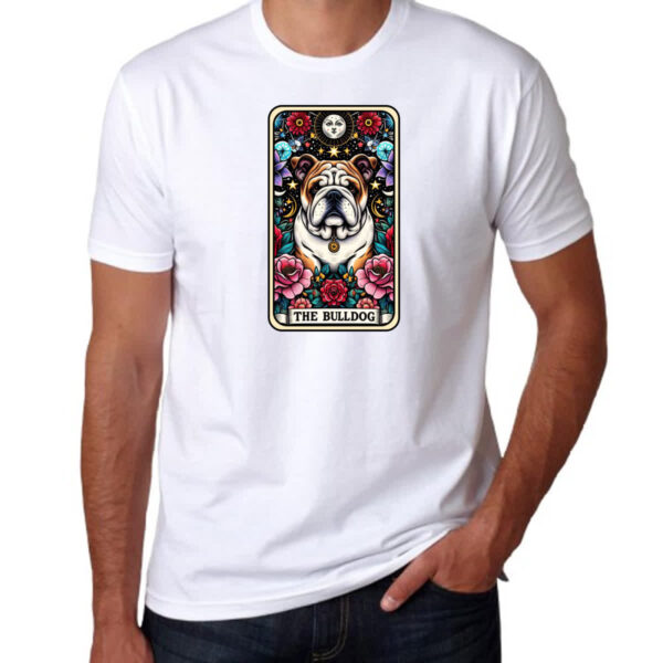 Camiseta Unissex Taro cachorro Bulldog - Imagem 3