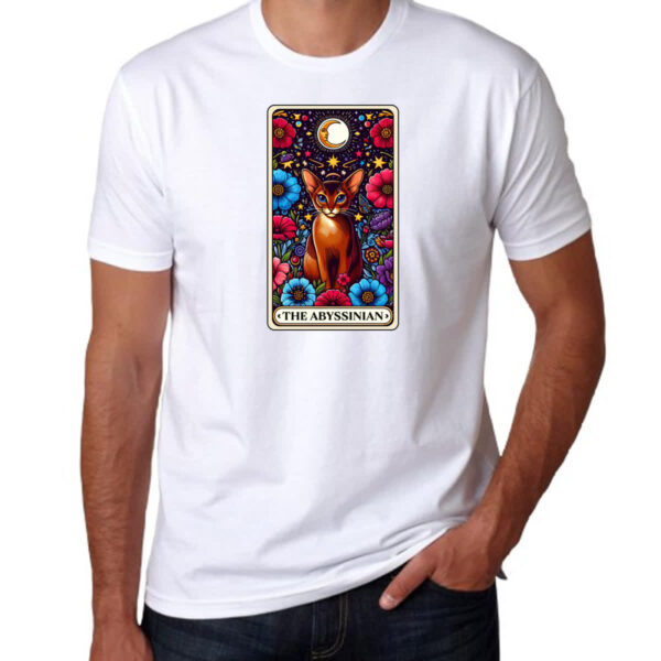 Camiseta Unissex Taro gato Abissinio - Imagem 3