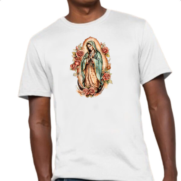 Camiseta Unissex Nossa Senhora de Guadalupe - Imagem 4