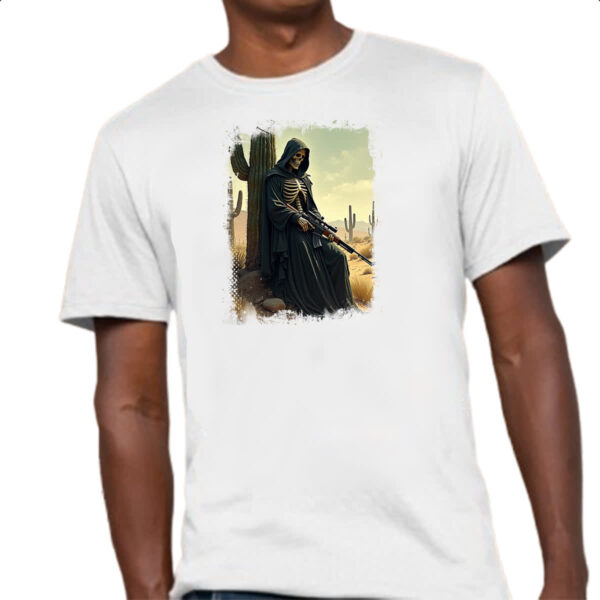 Camiseta Unissex Morte Sniper - Imagem 4