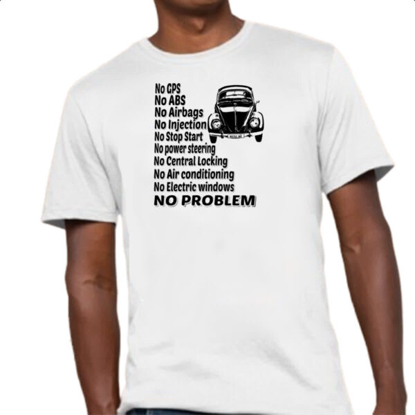 Camiseta Unissex Fusca sem problemas - Imagem 4
