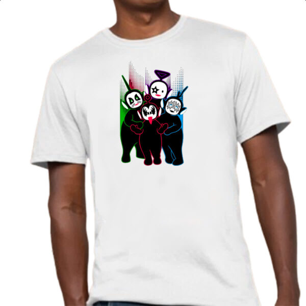 Camiseta Unissex Teletubbies Kiss - Imagem 4