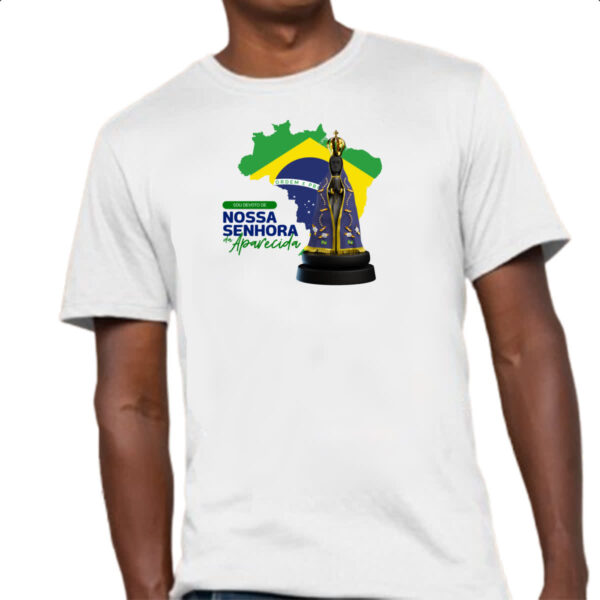 Camiseta Unissex Devoto Nossa Sen Aparecida - Imagem 4