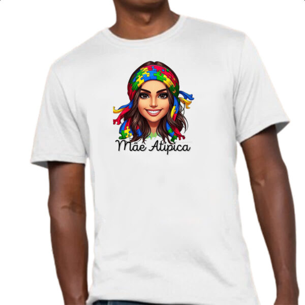 Camiseta Unissex Mae Atipica Autismo - Imagem 4
