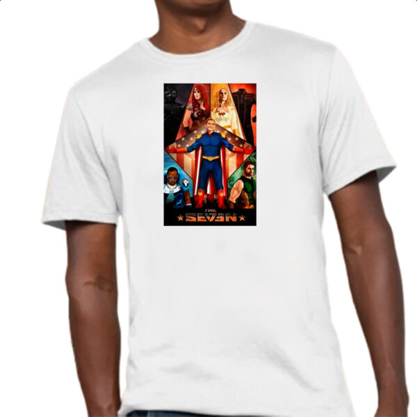 Camiseta Unissex The seven - Imagem 4