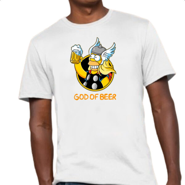 Camiseta Unissex Thormmer - God of beer - Imagem 4