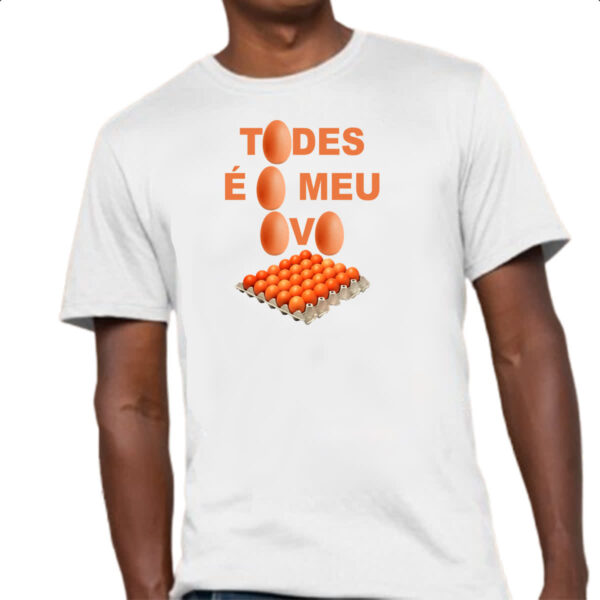 Camiseta Unissex Todes e o meu ovo - Imagem 4
