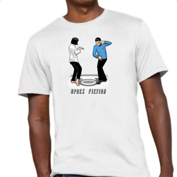 Camiseta Unissex Spock Fiction - Imagem 4