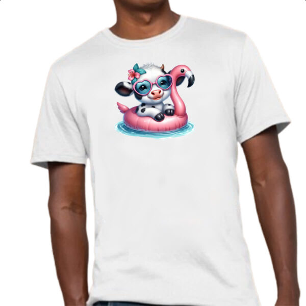 Camiseta Unissex Vaca na boia - Imagem 4