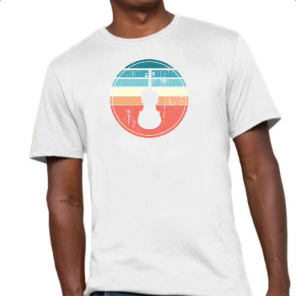 Camiseta Unissex Violino Sunset Art - Imagem 4