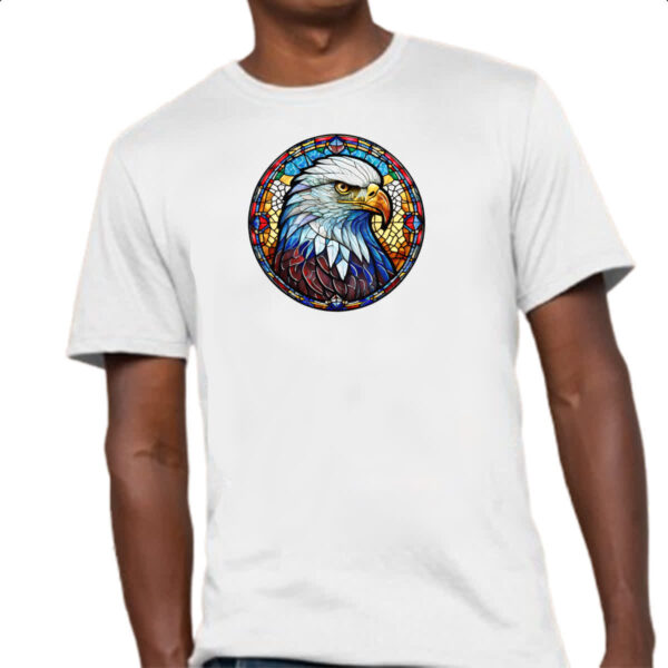 Camiseta Unissex Vitral Aguia - Imagem 4