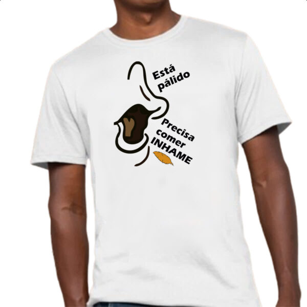 Camiseta Unissex Vovo juju comer inhame - Imagem 4