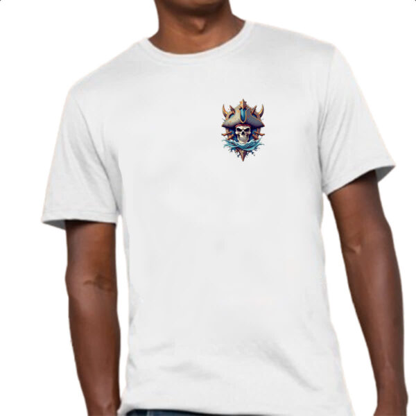 Camiseta Unissex Brasao pirata 03 - Imagem 4