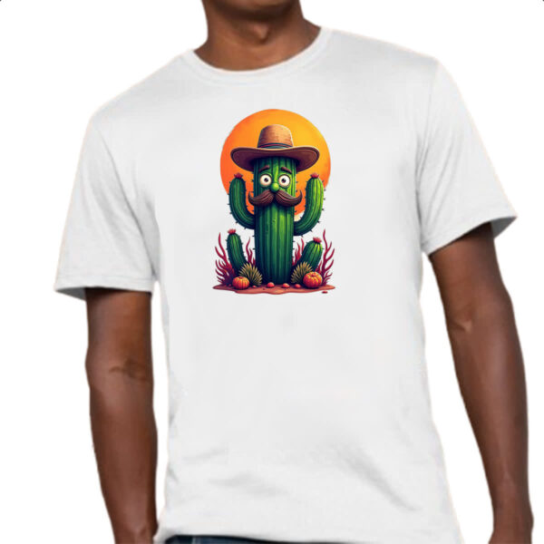 Camiseta Unissex Cactus Muchachi - Imagem 4