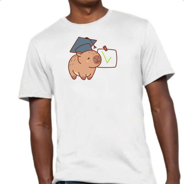Camiseta Unissex Capivara Formando - Imagem 4