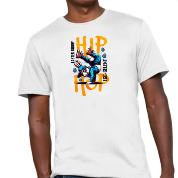 Camiseta Unissex Coelho HIP HOP - Imagem 4