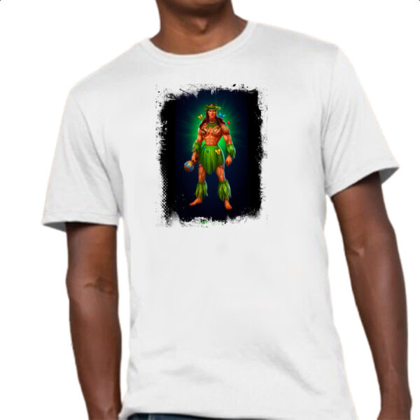 Camiseta Unissex Empires and Puzzles heroi Tarlak traje - Imagem 4