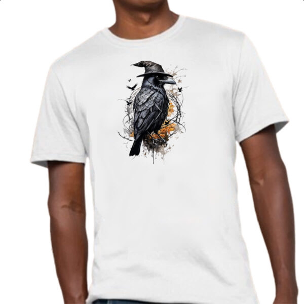 Camiseta Unissex Mago corvo - Imagem 4